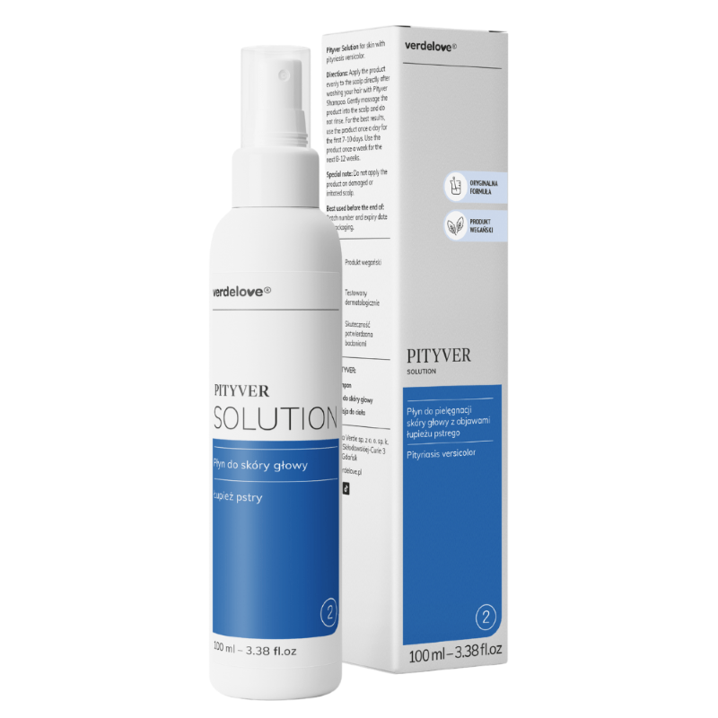 Pityver płyn do skóry skalpu, łupież pstry