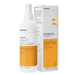 Psorisel emulsja na łuszczycę do skóry głowy