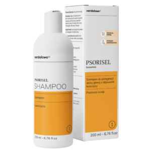 Psorisel szampon na łuszczycę do skóry głowy