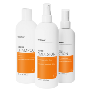 Seborh zestaw na łojotokowe zapalenie skóry